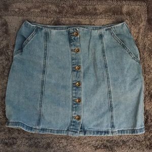 Denim skirt